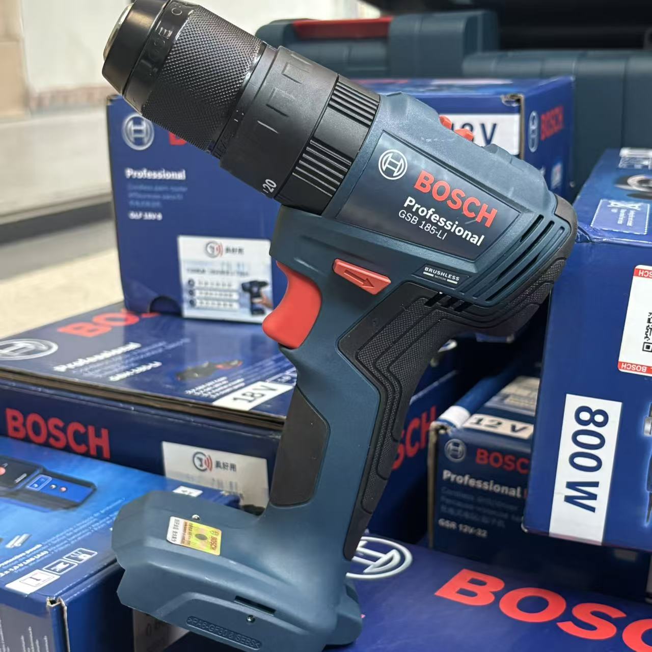 Bosch Drill Gsb 18V - BOSCH GSB 185-LI Bürstenloser Akku-Schlagbohrschrauber 18V