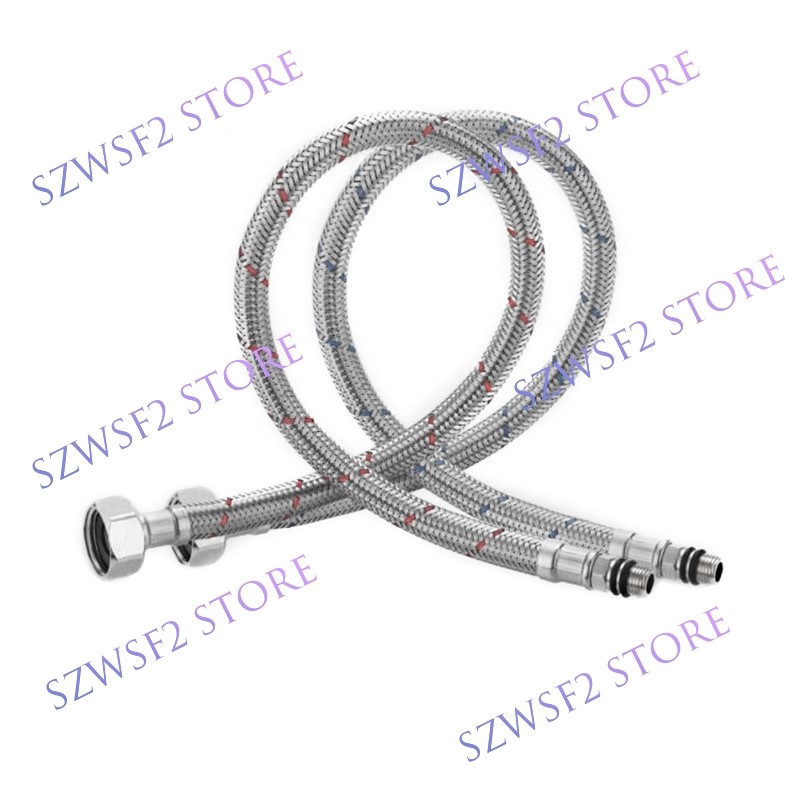 Flexible Hose Braided - G1/2 60cm 1 Paar Edelstahl Flexible