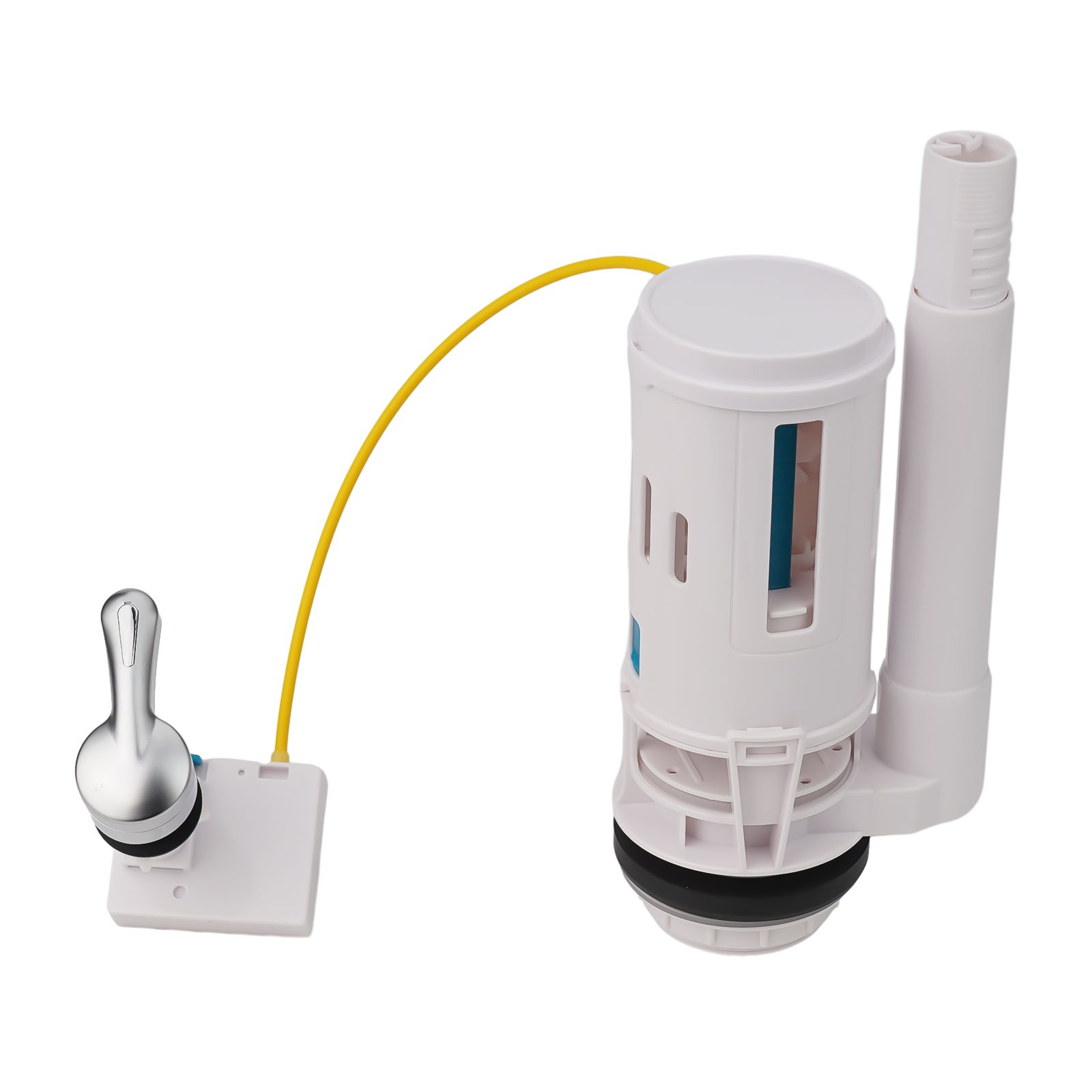 Toilet Fill Valve - Kontrollierbares Dual-Flush-Ventil aus Kunststoff, Badezimmerzubehör, Ablassventil,