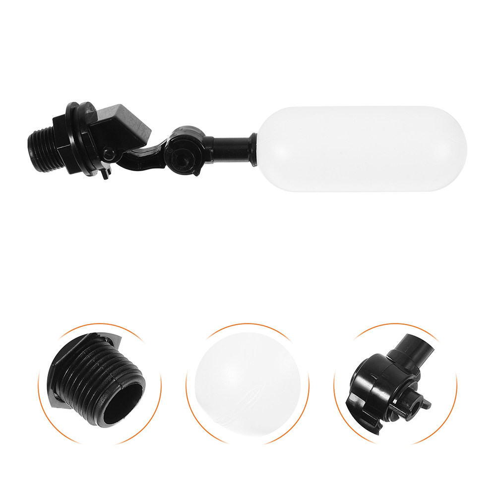 Float Ball Valve - 2 Stück Automatisches Schwimmerkugelventil aus Kunststoff,
