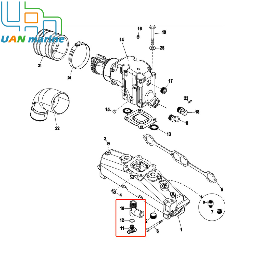 2 Stück 806926 A1 Abgaskrümmer – Drain Pipe Clip Bewertung und Preis