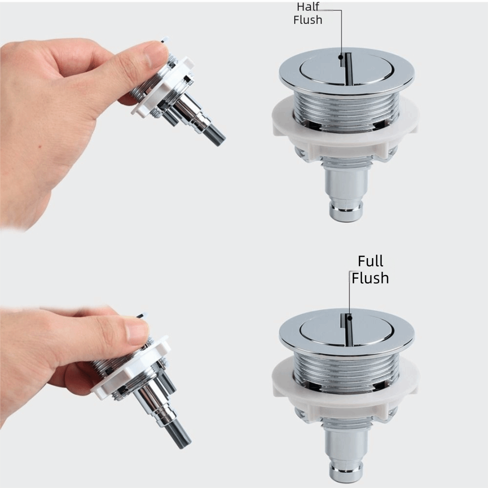 Verchromter Toiletten-Druckkno – Toilet Fill Valve Bewertung und Preis