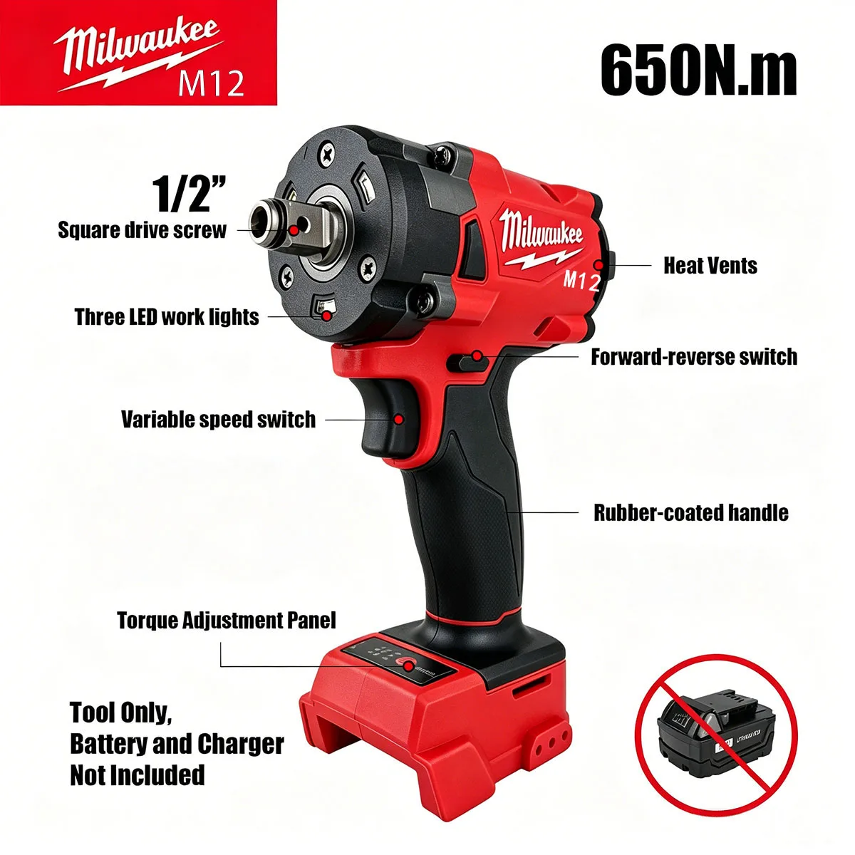 Milwaukee M12 1/2' M18 FUEL Bü – Milwaukee Drill M18 Fuel Bewertung und Preis