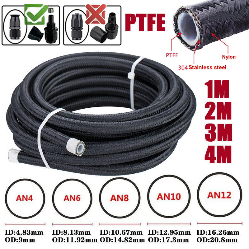 1M/2M/3M/4M 3AN 4AN 6AN 8AN 10 – Ptfe Tape Thread Bewertung und Preis