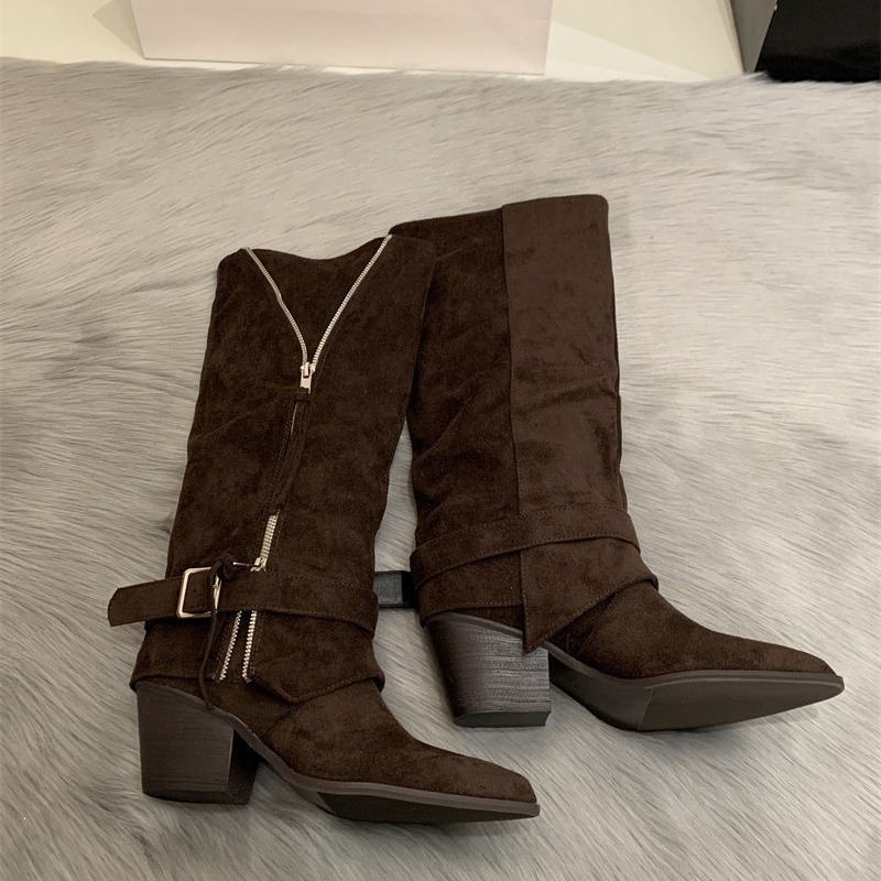 Damenstiefel aus Vintage-Wildl – Pipe Bending Spring Bewertung und Preis