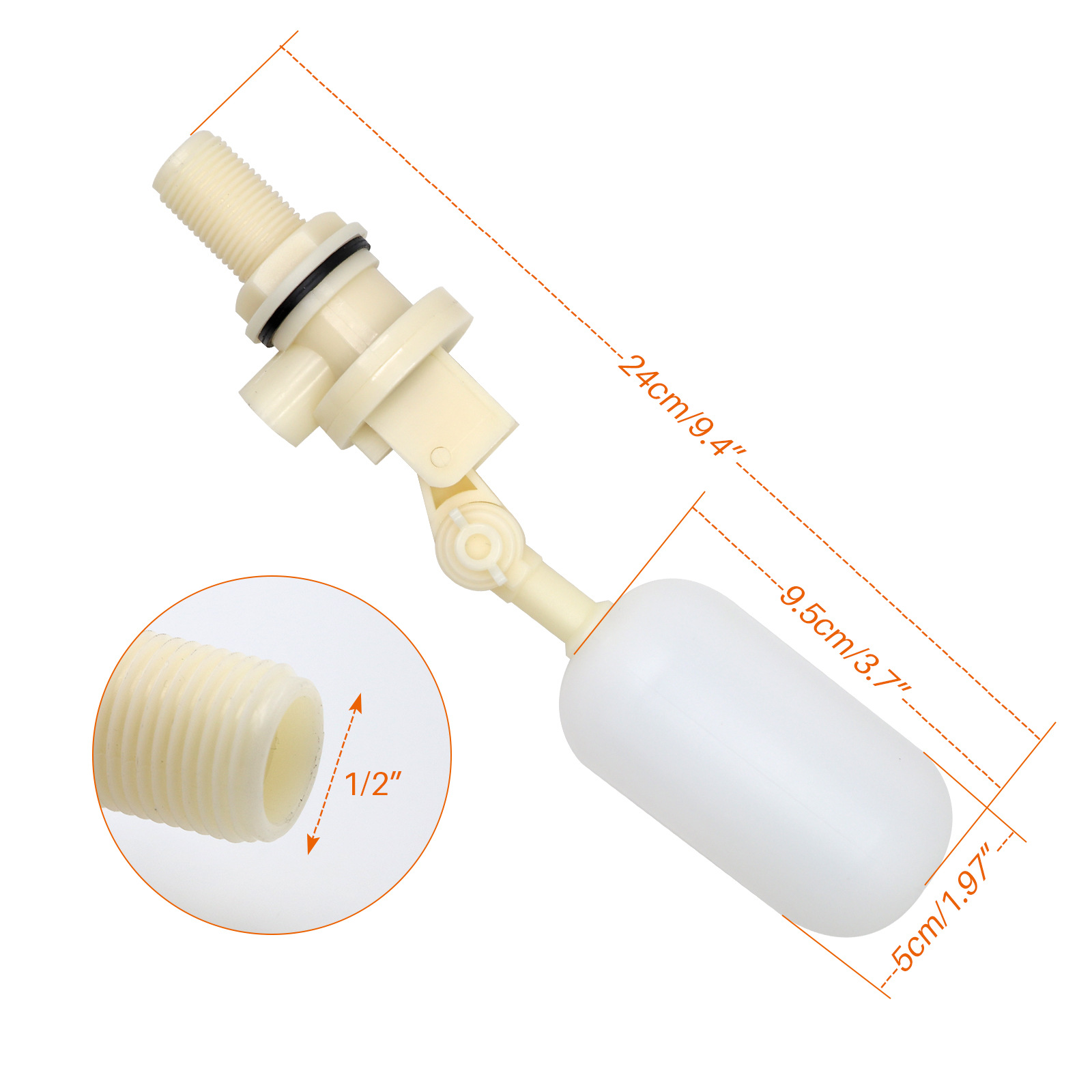 3PCS Schwimmerventil mit verst – Float Ball Valve Bewertung und Preis